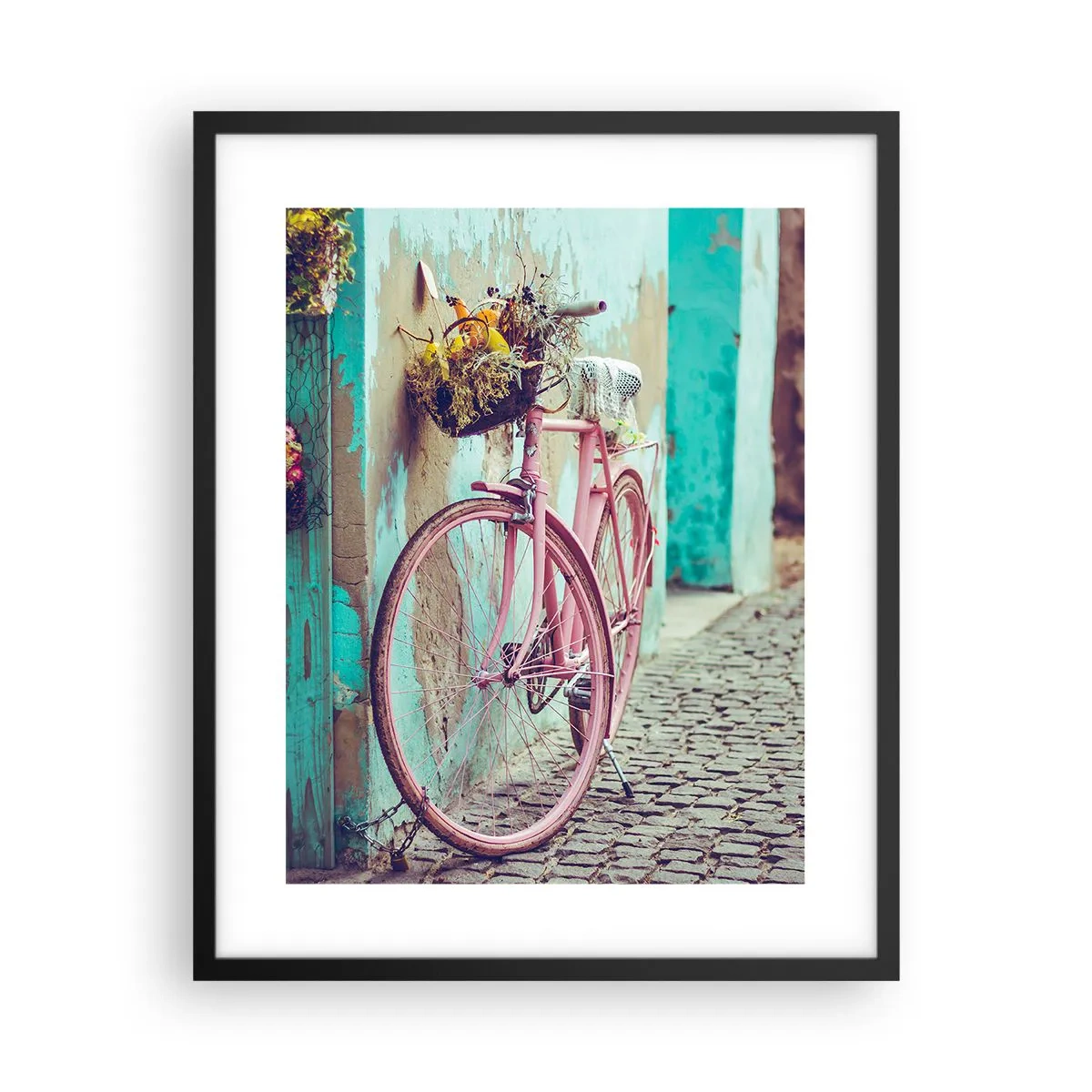 Poster in black frame - Be Right Back - 40x50 cm