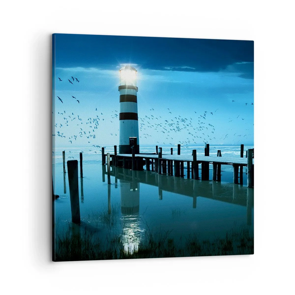 Canvas picture - And You Are Not Afraid of Darkness - 50x50 cm