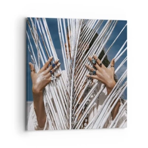 Canvas picture - Shaman's Girlfriend? - 70x70 cm