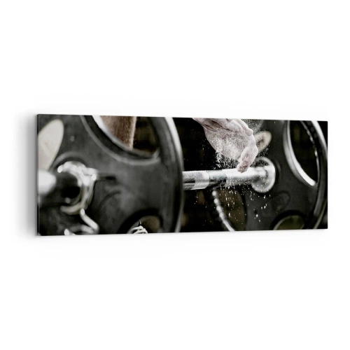 Canvas picture - Challenge Accepted! - 140x50 cm