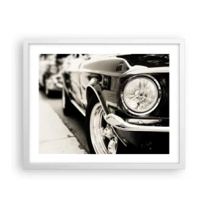 Poster in white frmae - Lasting Shine - 50x40 cm