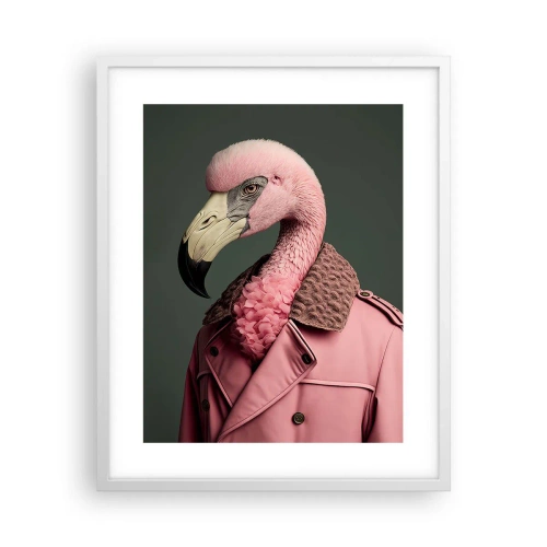 Poster in white frmae - Real Elegant - 40x50 cm