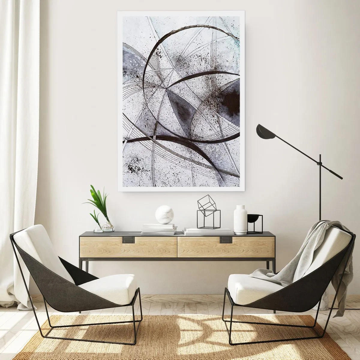 Poster - Futuristic Fantasy - 30x40 cm