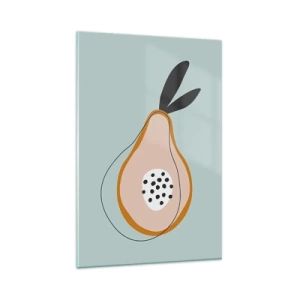 Glass picture - Penetrating the Nature of Things - 80x120 cm