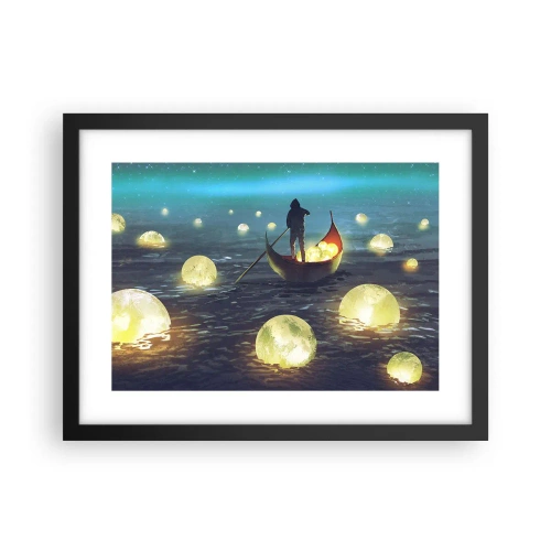 Poster in black frame - Things that Philosophers Did Not Dream About - 40x30 cm