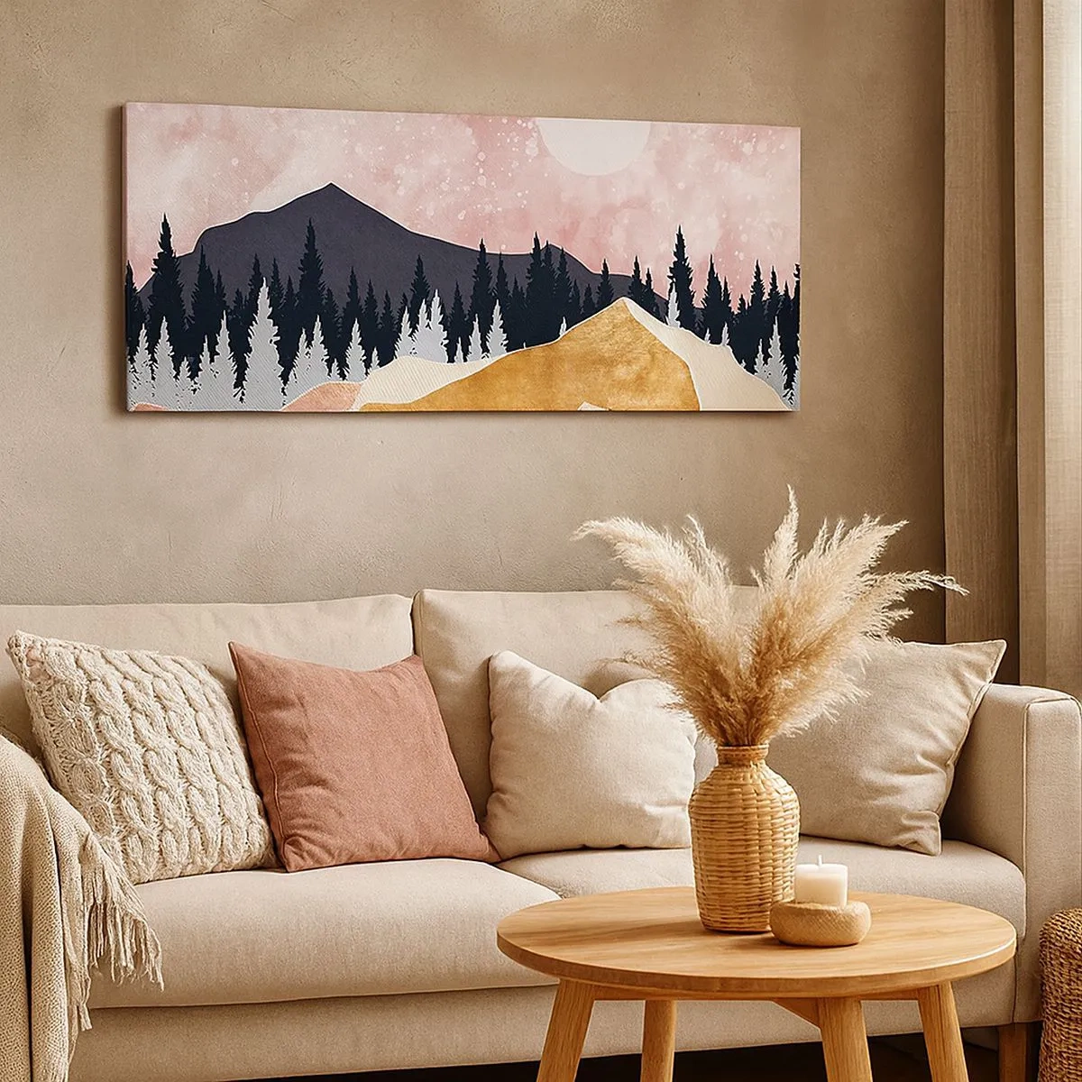 Canvas picture - Night Guard - 100x40 cm