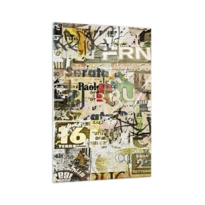 Glass picture - So Much Is Going on - 70x100 cm