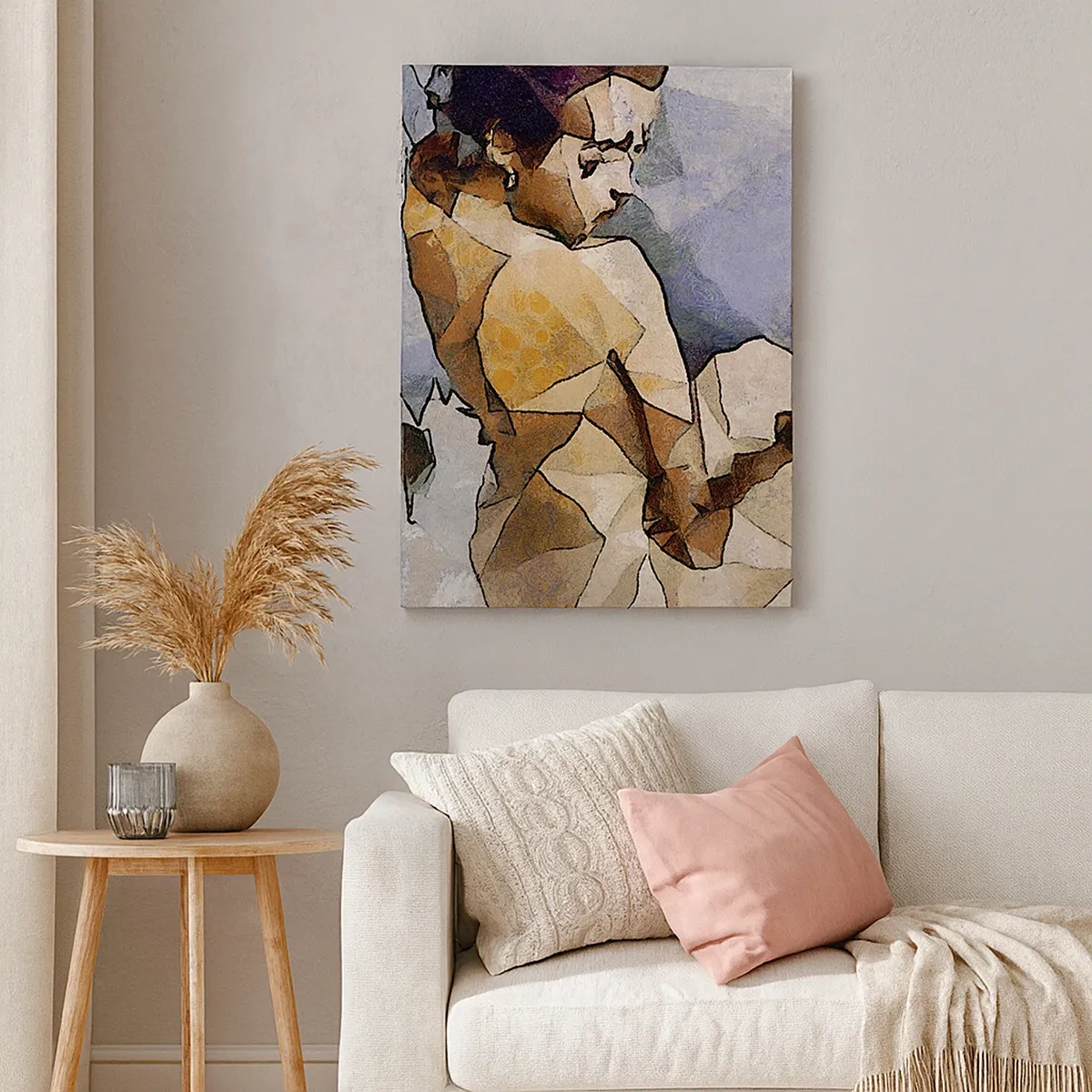 Canvas picture - In the Spirit of Cubism - 50x70 cm