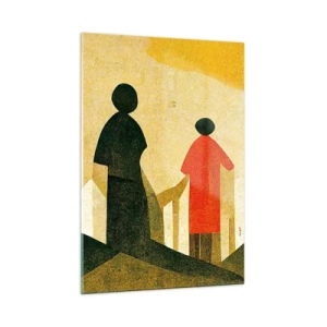 Glass picture - Still a Long Way - 50x70 cm