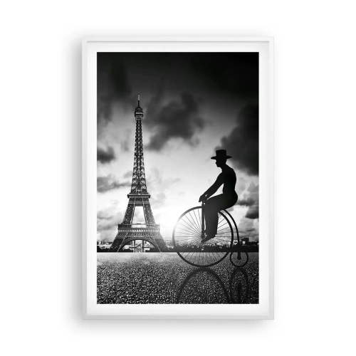 Poster in white frmae - Longing for Belle Epoque - 61x91 cm