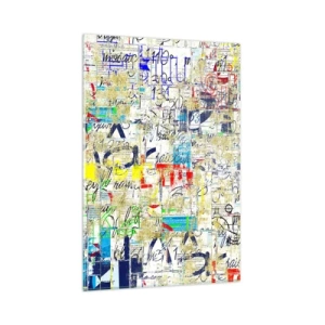 Glass picture - Feast for the Eyes - 80x120 cm