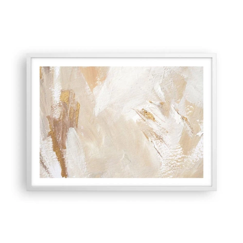 Poster in white frmae - Pastel Composition - 70x50 cm