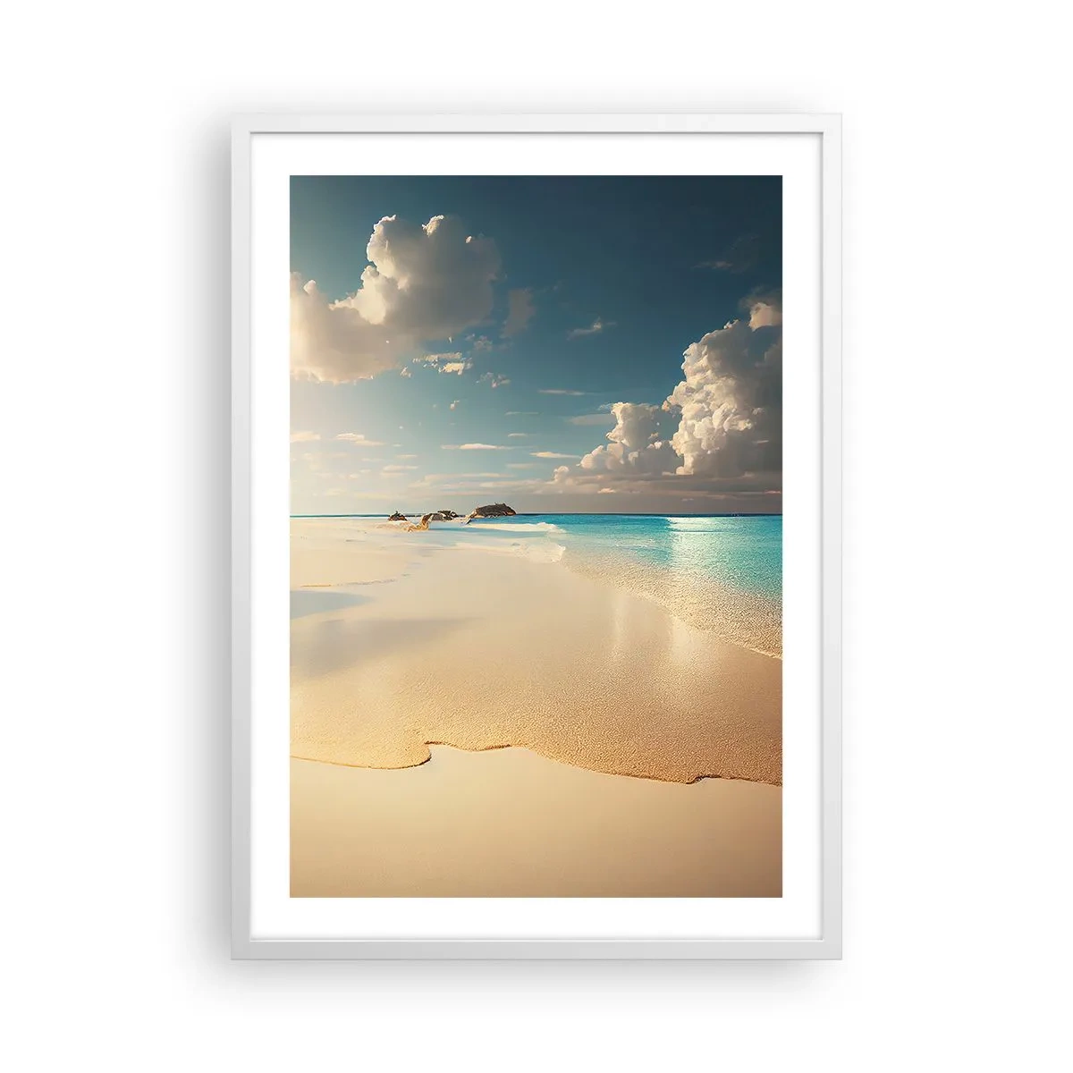 Poster in white frmae - Dream Day - 50x70 cm