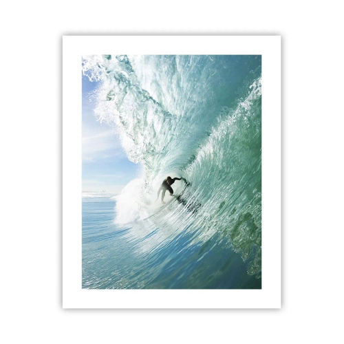 Poster - Riding the Wave - 40x50 cm