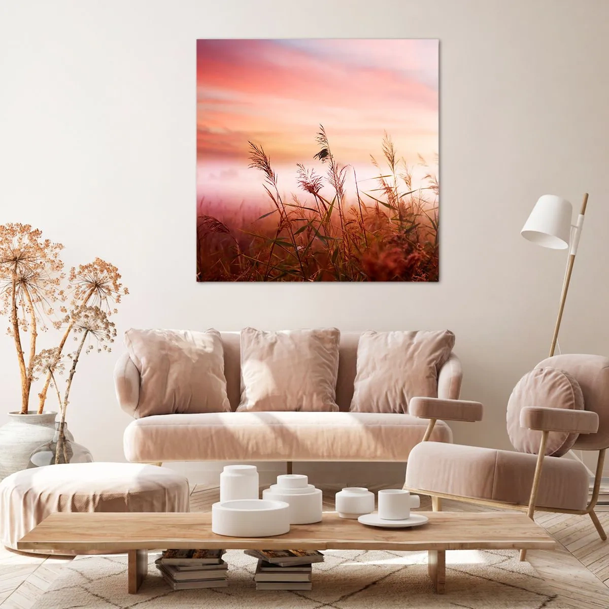 Canvas picture - Blowing in the Wind - 60x60 cm