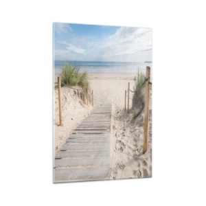 Glass picture - Until the Horizon - 70x100 cm