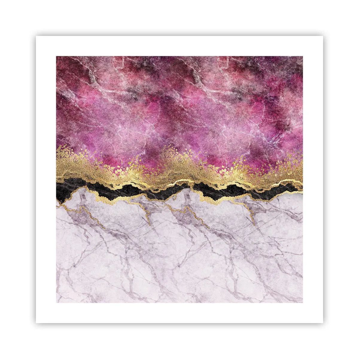 Poster - On the Border - 50x50 cm