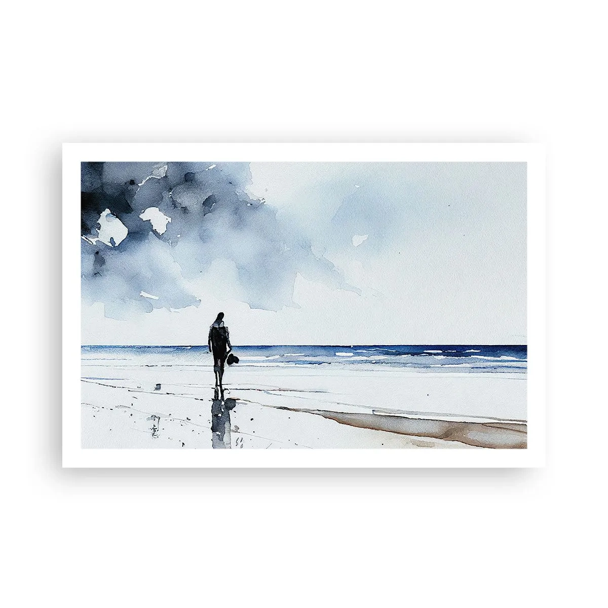Poster - Conversation with the Sea - 91x61 cm