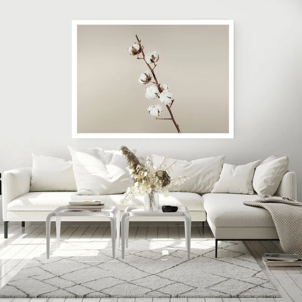 Poster - At the Heart of Softness - 50x40 cm