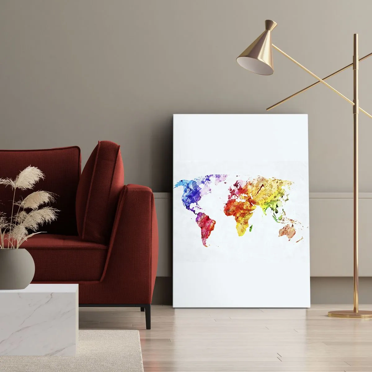 Canvas picture - All Colours of Light - 50x70 cm