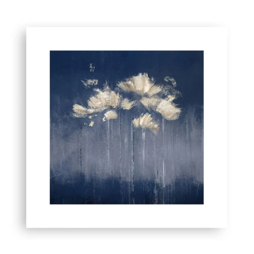 Poster - Like Flakes in the Wind - 30x30 cm