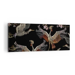Canvas picture - Fairy Tale Bird - 120x50 cm