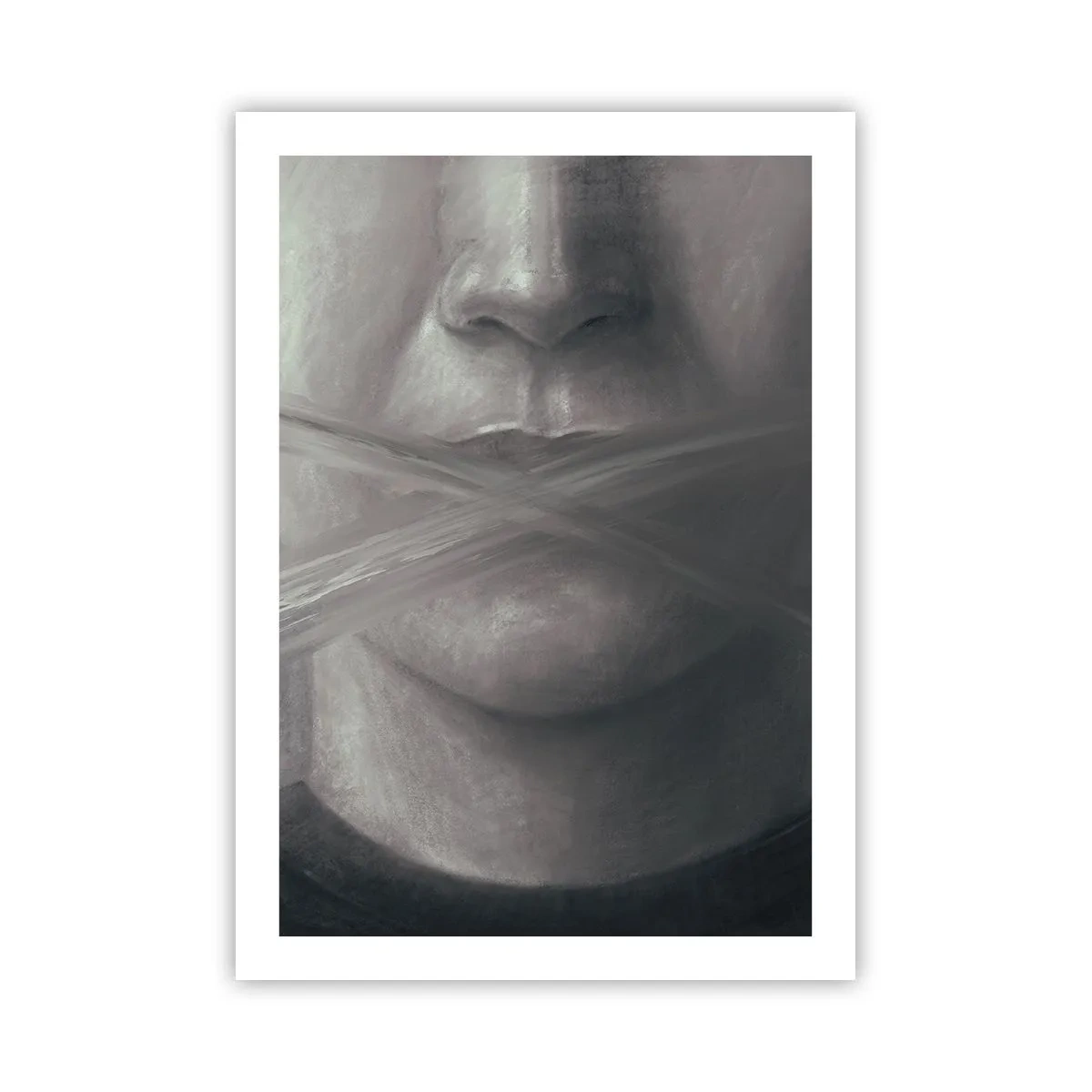 Poster - Not a Word - 50x70 cm
