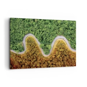 Canvas picture - Borders and Breakthroughs - 100x70 cm