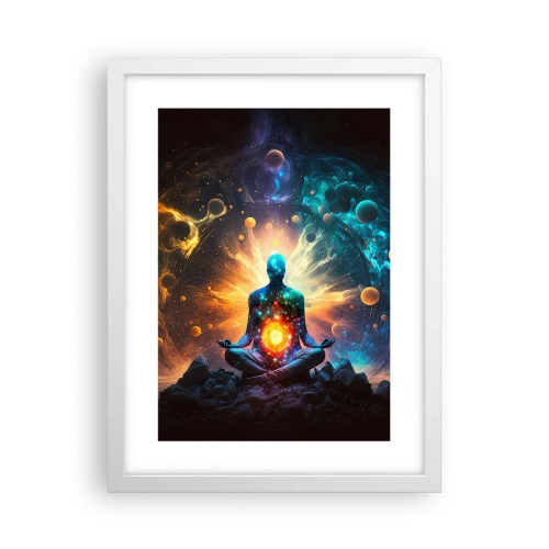 Poster in white frmae - Cosmic Calm - 30x40 cm