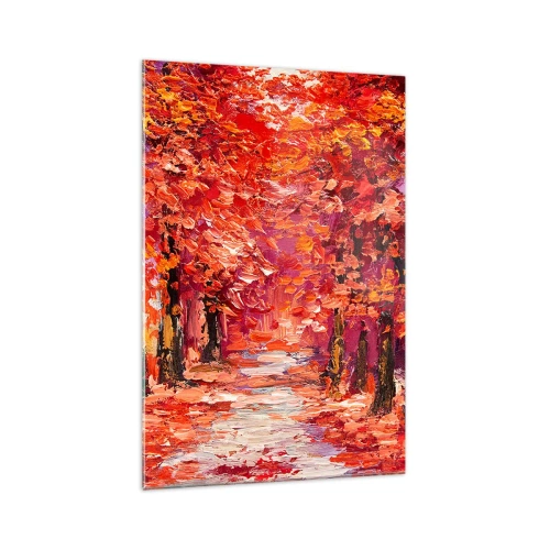 Glass picture - Autumnal Impression - 70x100 cm