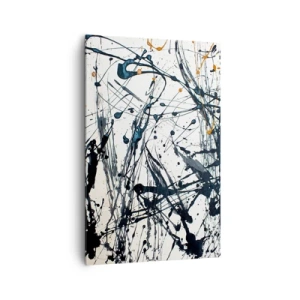 Canvas picture - Expressionist Abstract - 80x120 cm