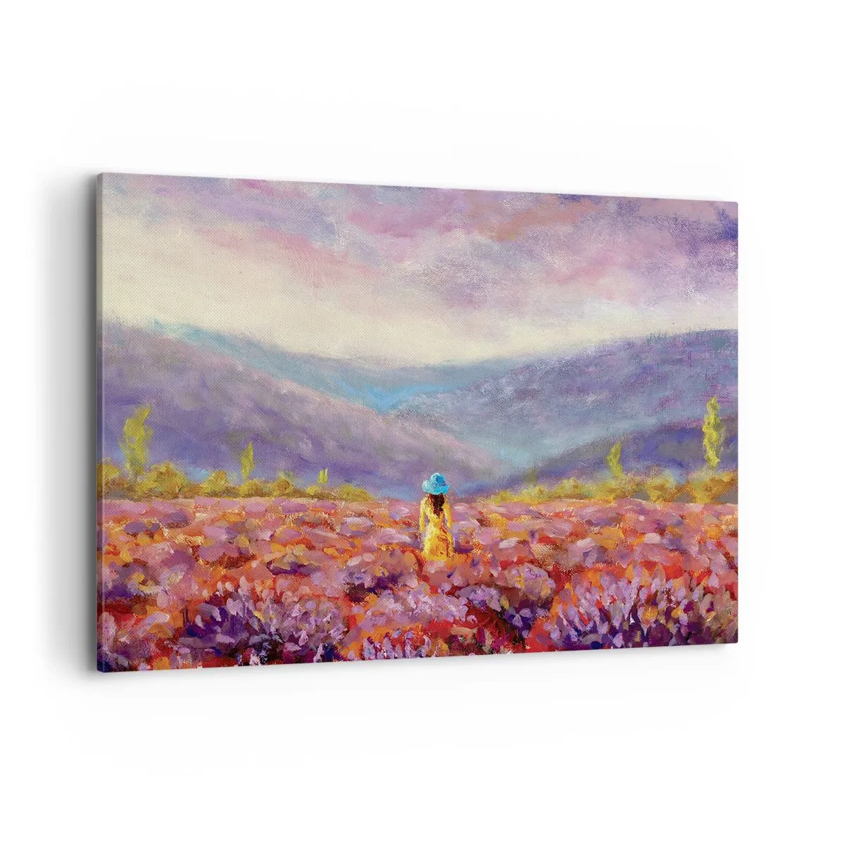 Canvas picture - In Lavendar World - 100x70 cm