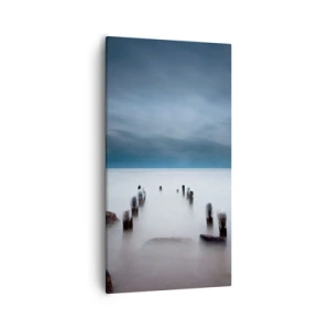 Canvas picture - Pensive Lake - 55x100 cm