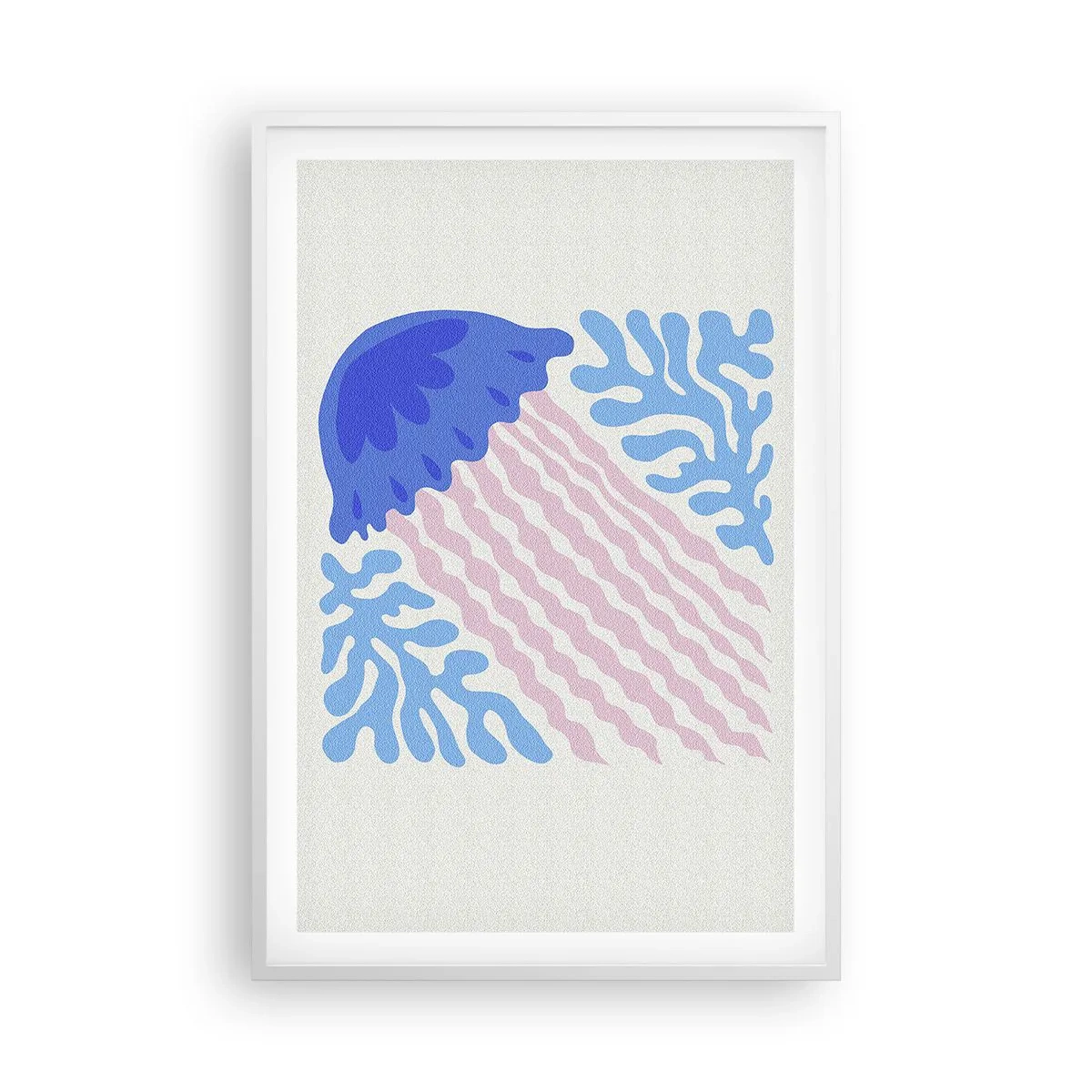 Poster in white frmae - Like from Another World - 61x91 cm