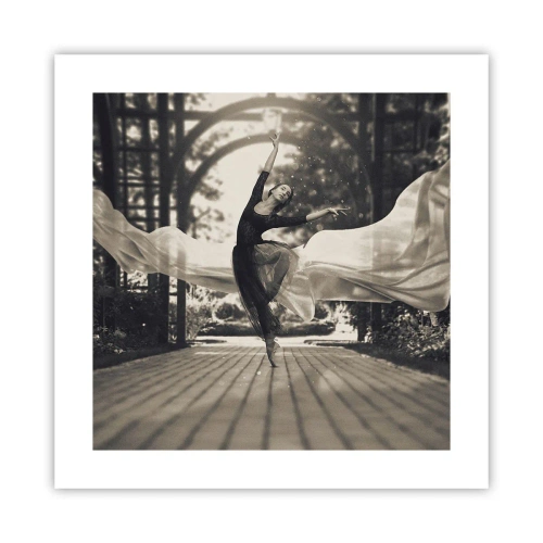 Poster - Dance of the Garden Spirit - 40x40 cm