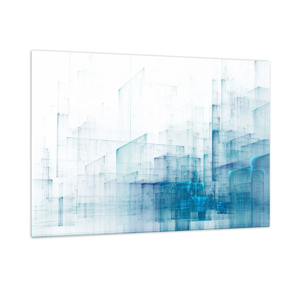 Glass picture - And There Was Space - 120x80 cm