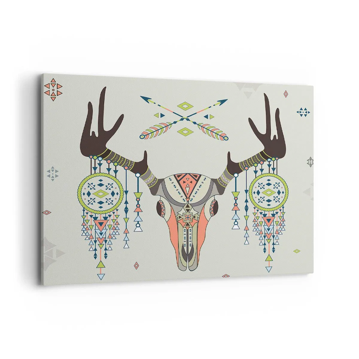 Canvas picture - Trophy of an Indian Hunter - 100x70 cm