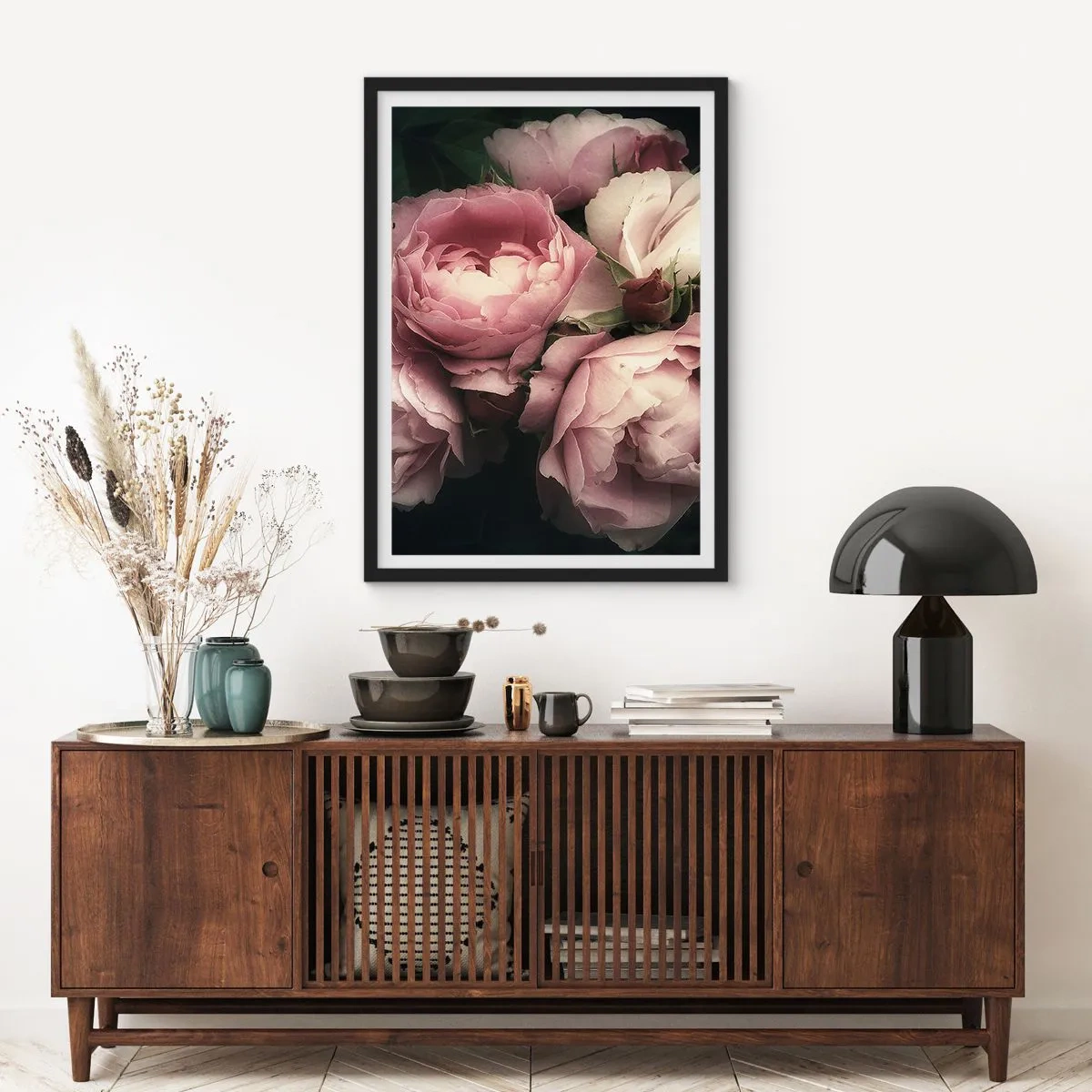 Poster in black frame - Belle Epoque Charm - 70x100 cm