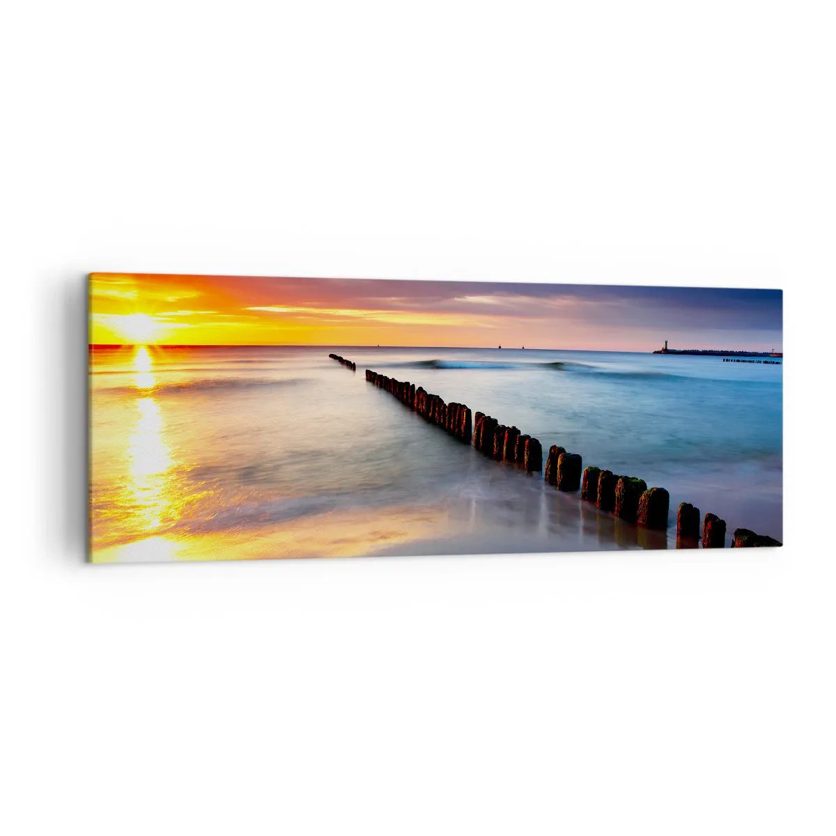 Canvas picture - Listen to the Silence - 140x50 cm