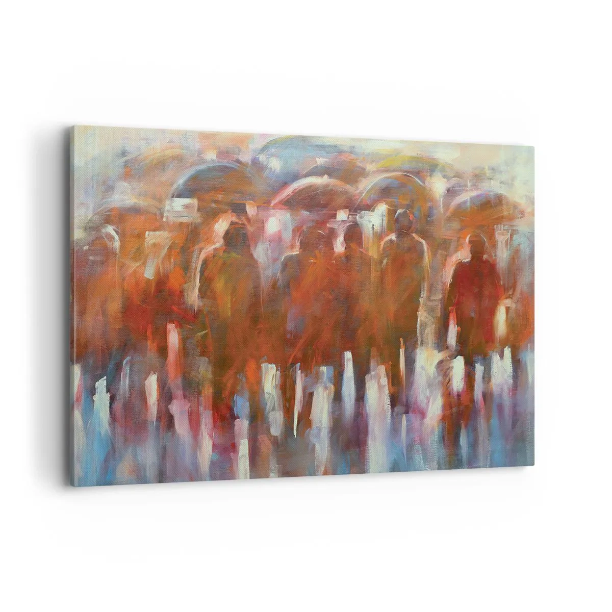 Canvas picture - Equal in Rain and Fog - 120x80 cm