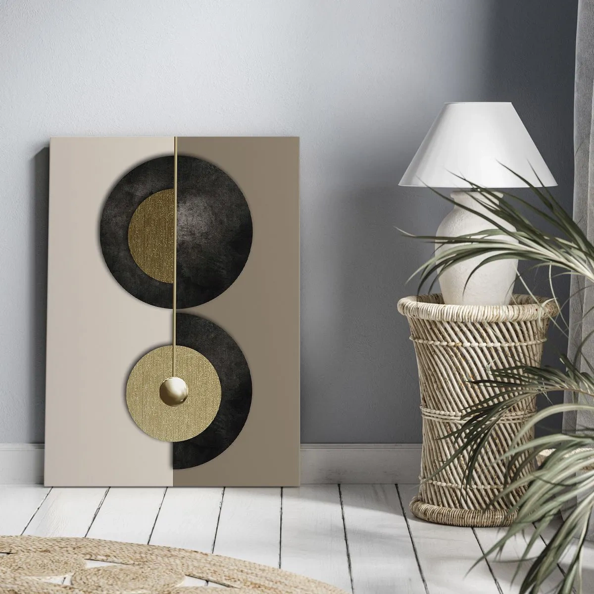 Canvas picture - Variations on Wheel - 45x80 cm
