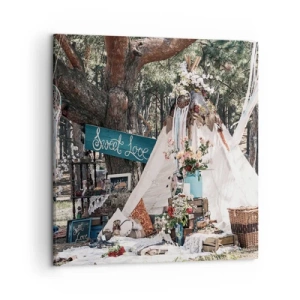 Canvas picture - Make Love… - 50x50 cm