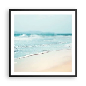 Poster in black frame - Warmth and Breeze - 60x60 cm