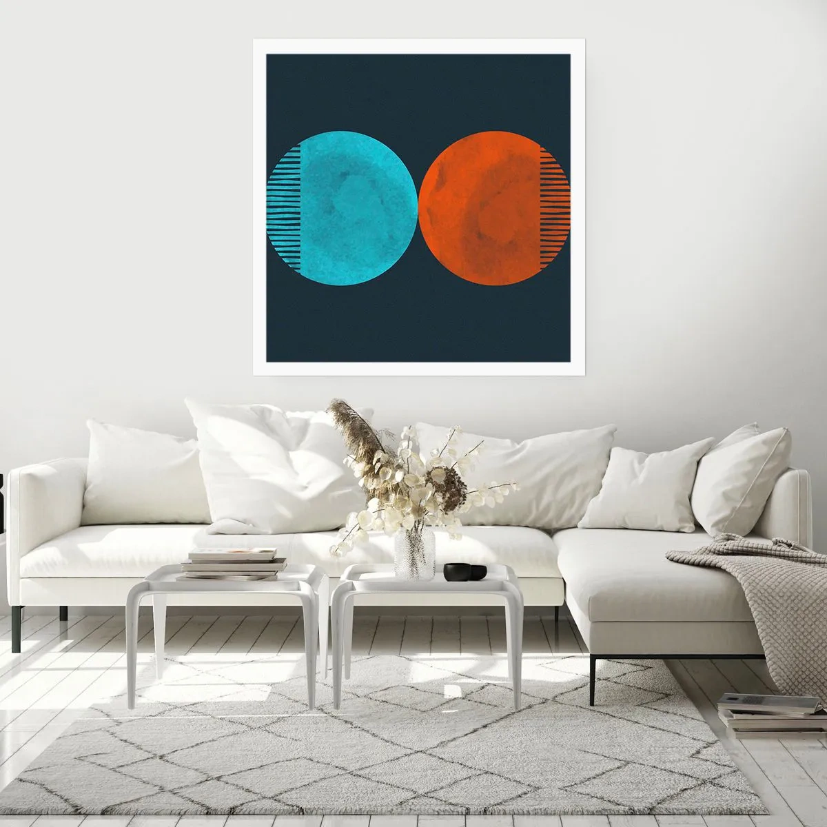 Poster - Only Geometry? - 60x60 cm