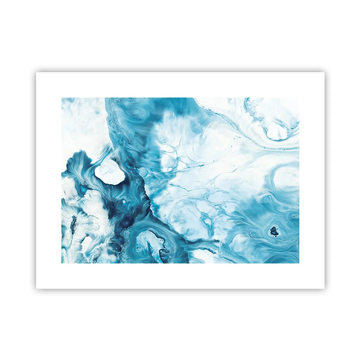 Poster - Concert of Blue - 40x30 cm