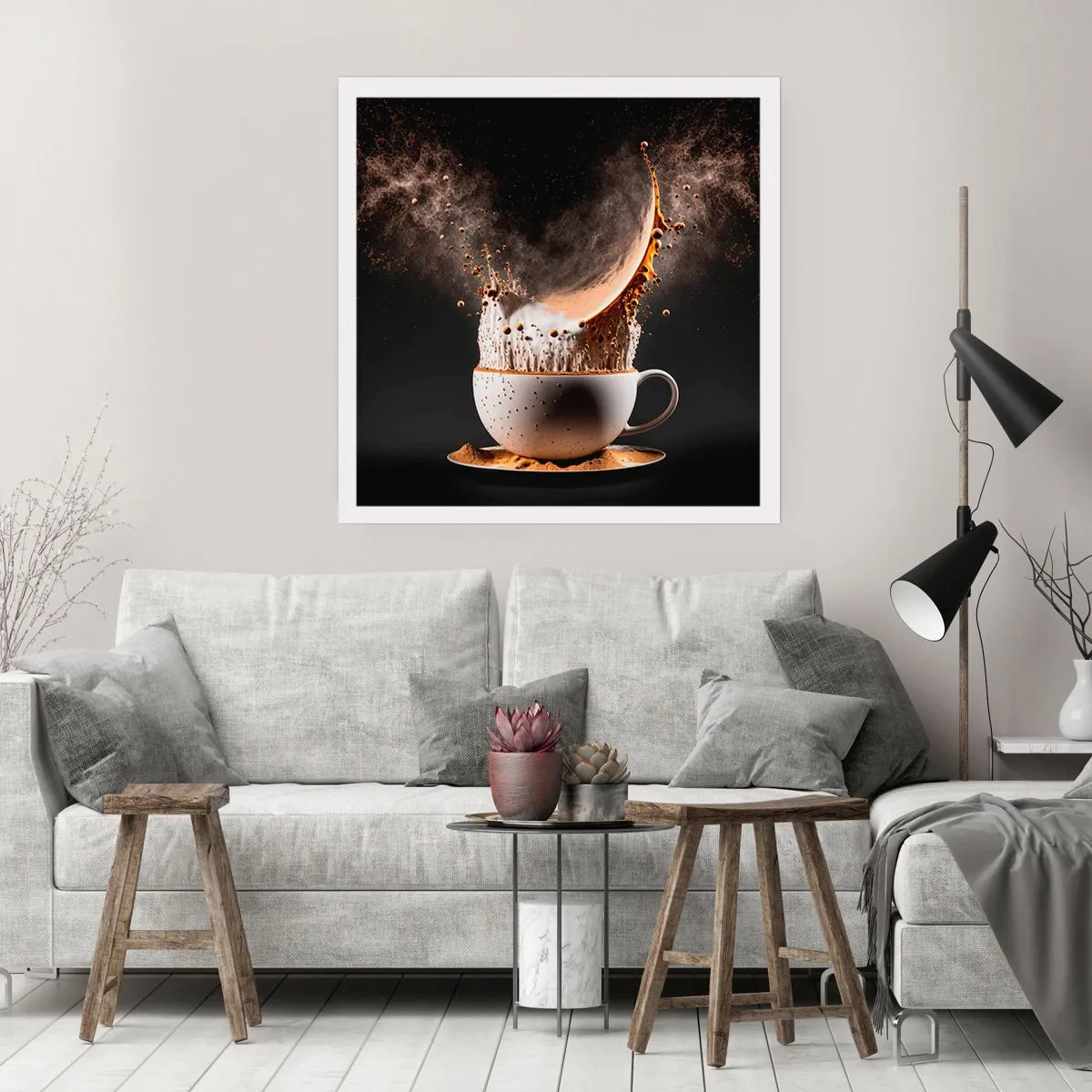 Poster - Explosion of Flavour - 50x50 cm