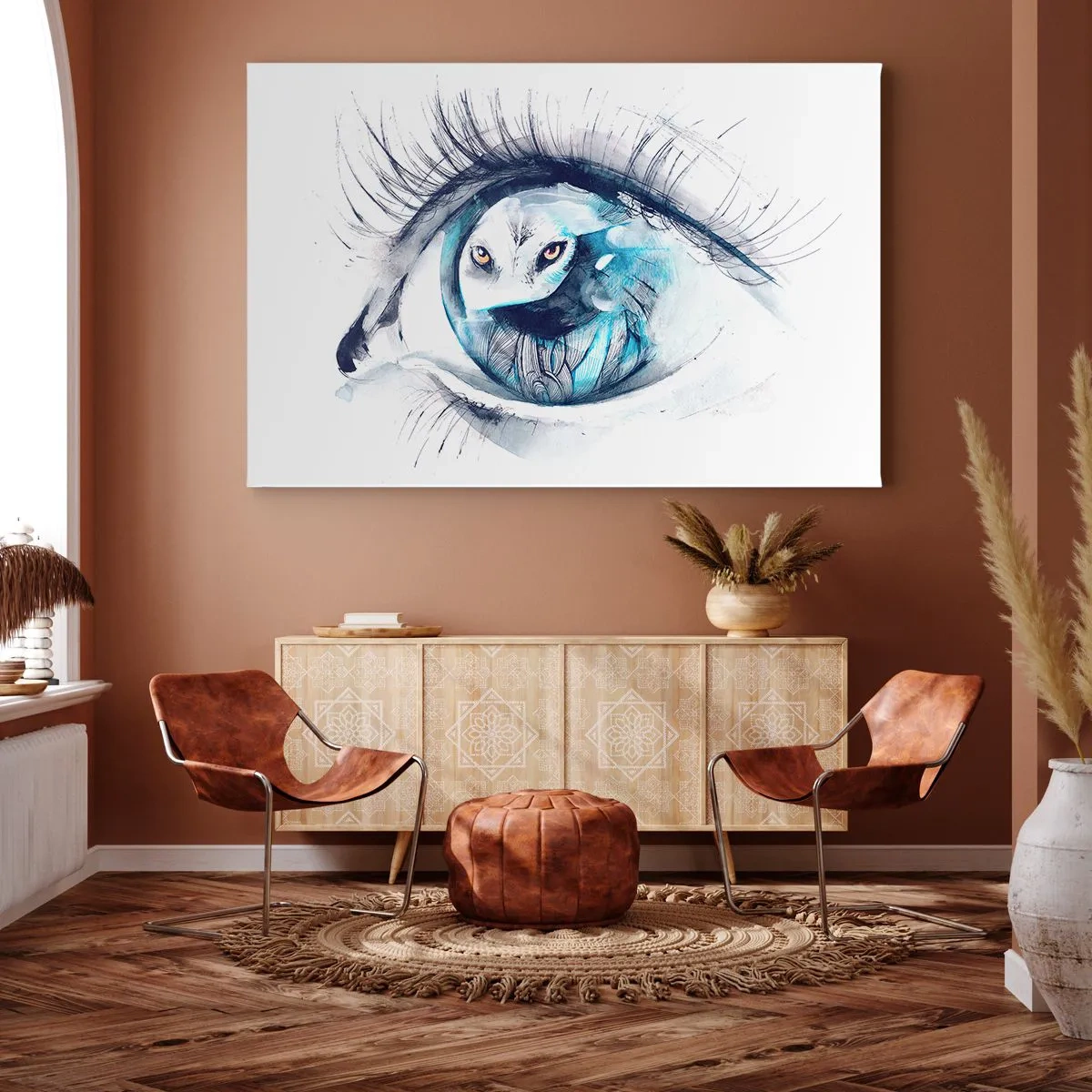 Canvas picture - Eye to Eye with Wilderness - 120x80 cm