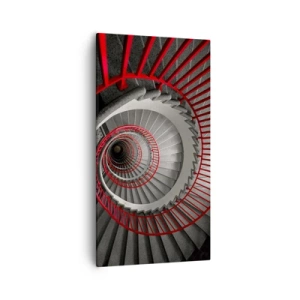 Canvas picture - Games of Architecture - 55x100 cm