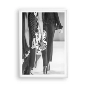 Poster in white frmae - Stylish Parade - 70x100 cm