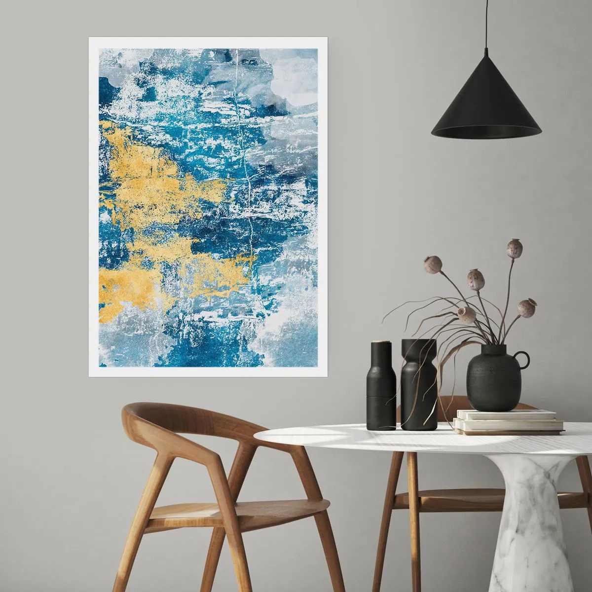 Poster - Abstract Full of Optimism - 70x100 cm
